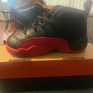 Toddler Jordan 12 Retro Flu Game